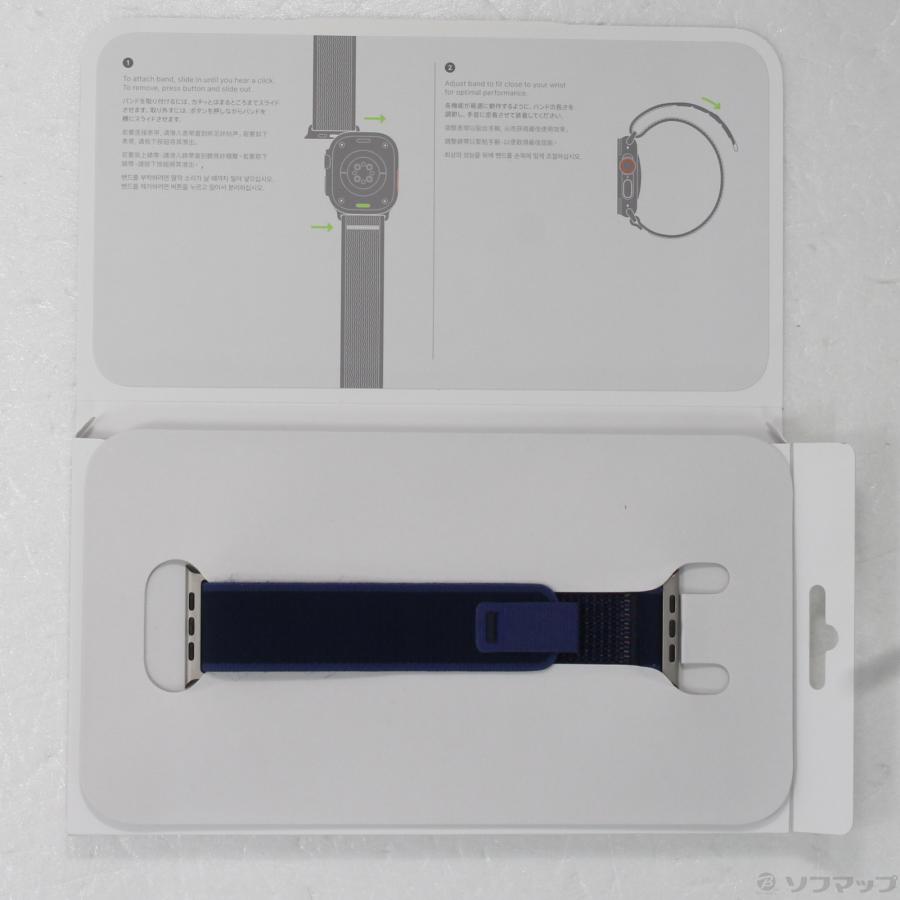 〔中古〕Apple(アップル)  〔展示品〕 49mmケース用 ブルートレイルループ M／L | Apple | 01