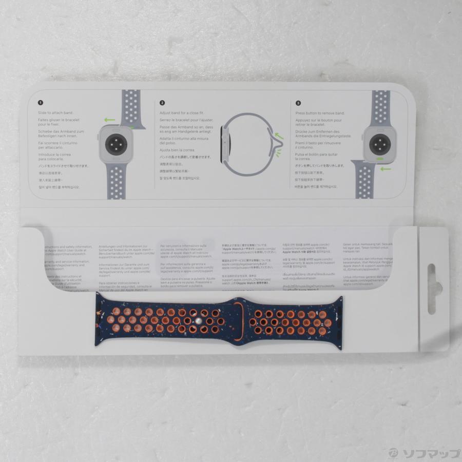 〔中古〕Apple(アップル)  〔展示品〕 42mmケース用 ブルーフレームNikeスポーツバンド(S／M) MYJW3FE／A | Apple | 01