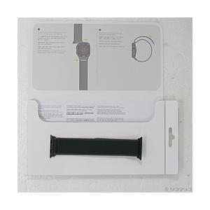 〔中古〕Apple(アップル)  〔展示品〕 49mmケース用 グリーントレイルループ(S／M) ブラックチタニウムの仕上げ MYQ33FE／A | Apple