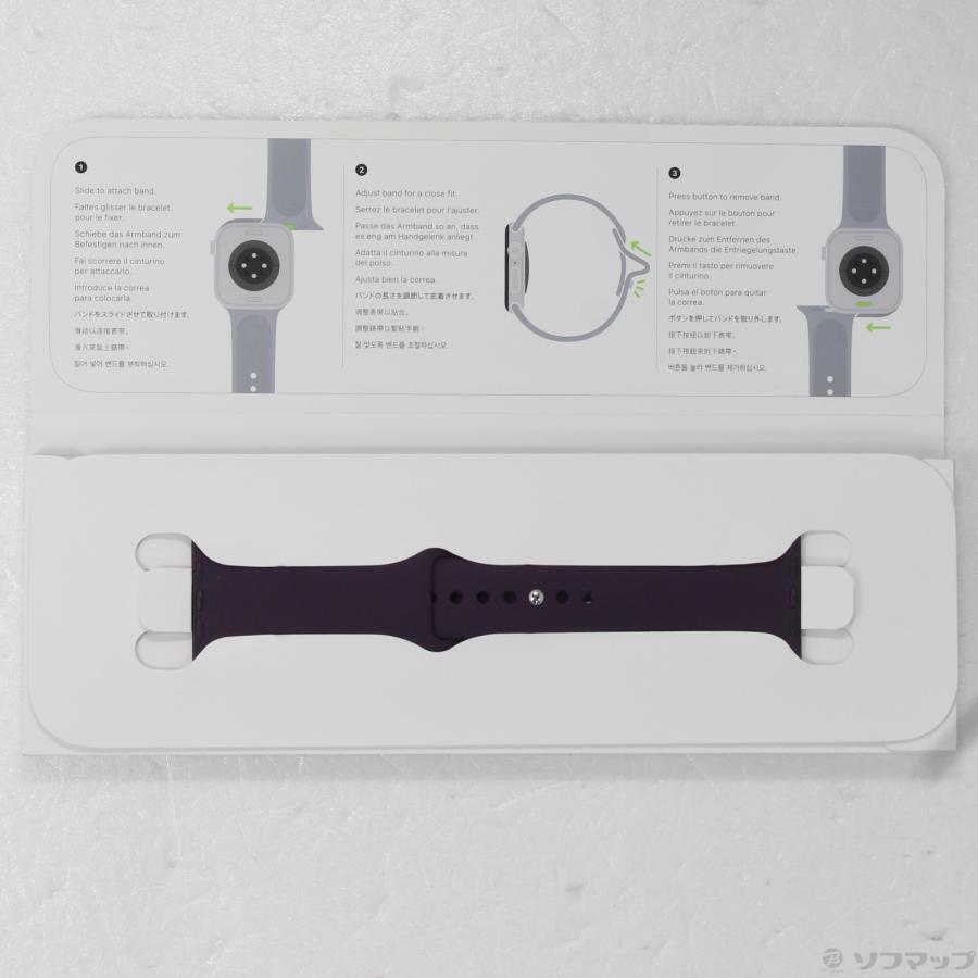 〔中古〕Apple(アップル)  〔展示品〕 40mmケース用 プラムスポーツバンド(M／L) MAX84FE／A | Apple | 01
