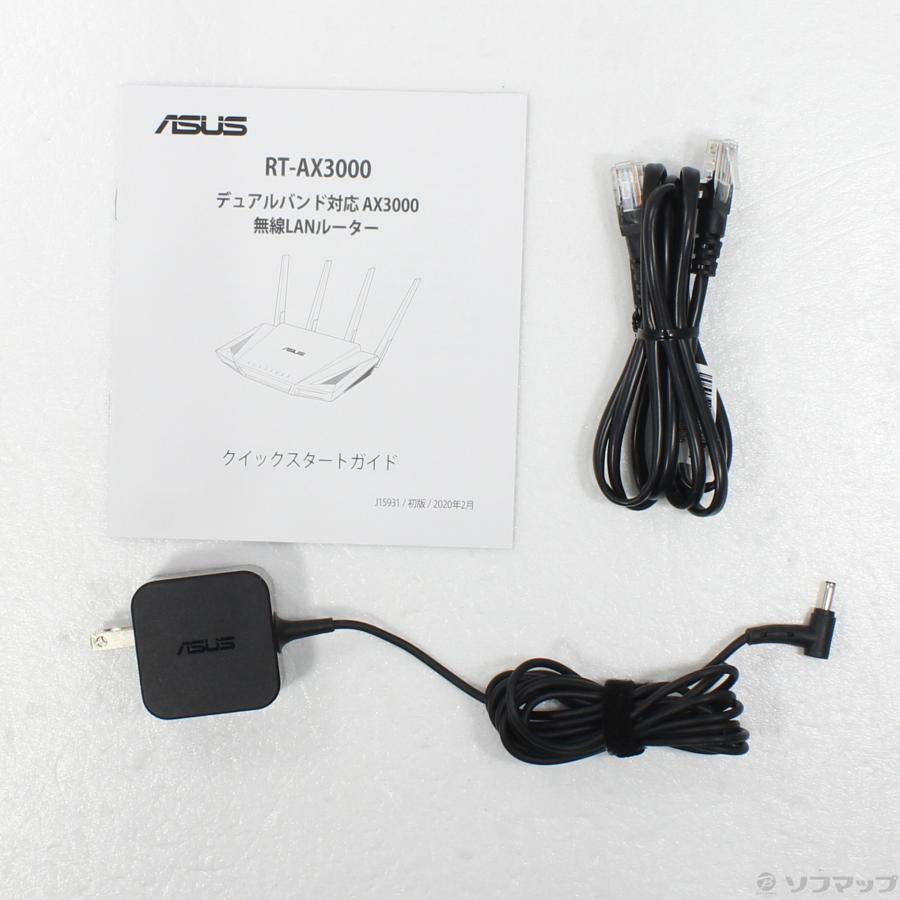 【中古】【動作確認済み】 ASUS RT-AX3000 中古】RT-AX3000 [2133027368261] - リコレ！|ビックカメラグループ