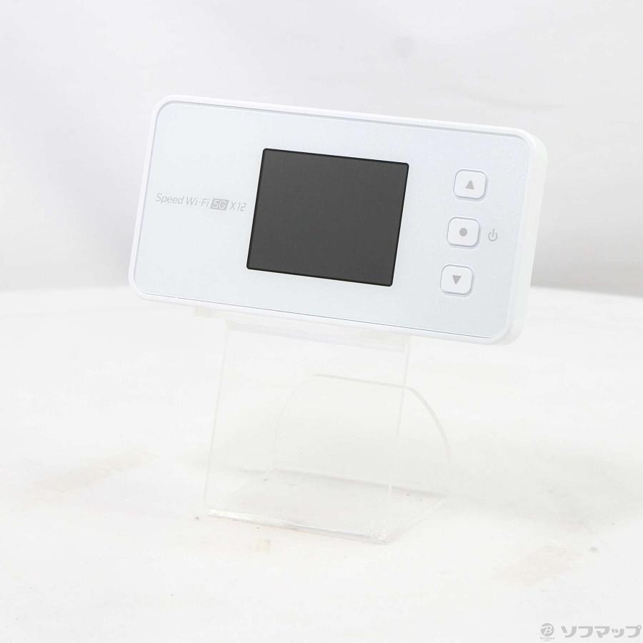 〔中古〕NEC(エヌイーシー)  〔中古品〕 Speed Wi-Fi 5G X12 NAR03SWU アイスホワイト SIMフリー |  | 01