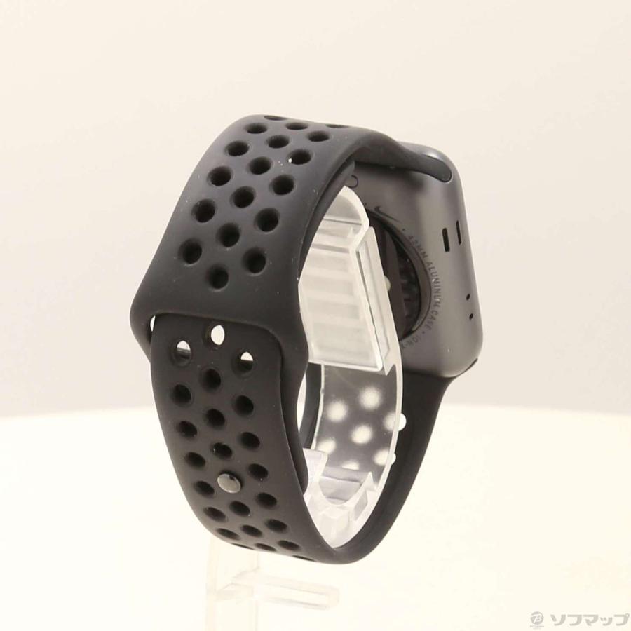 〔中古〕Apple(アップル)  Apple Watch Series 3 Nike+ GPS 42mm スペースグレイアルミニウムケース アンスラサイト／ブラックNikeスポーツバンド | Apple | 03