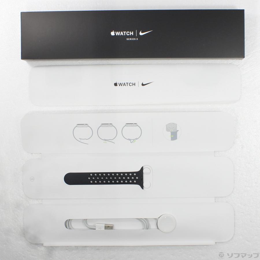 〔中古〕Apple(アップル)  Apple Watch Series 3 Nike+ GPS 42mm スペースグレイアルミニウムケース アンスラサイト／ブラックNikeスポーツバンド | Apple | 05
