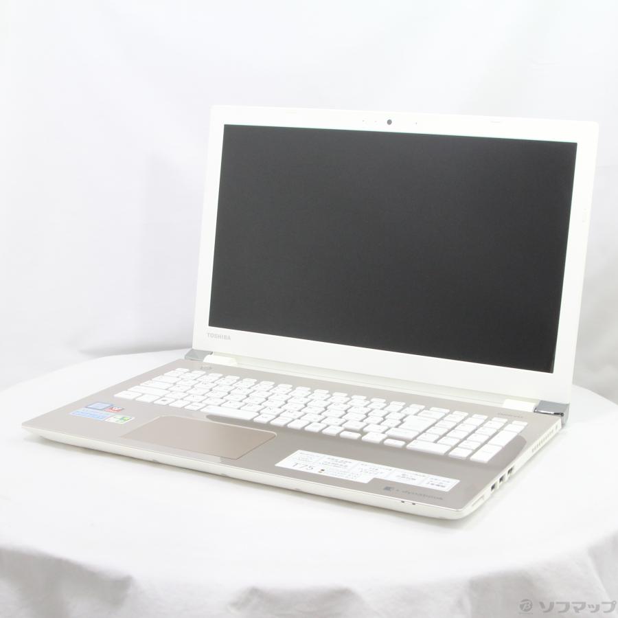 〔中古〕TOSHIBA(東芝)  格安安心パソコン dynabook T75／AG PT75AGP-BJA2 サテンゴールド 〔Windows 10〕 | TOSHIBA | 01
