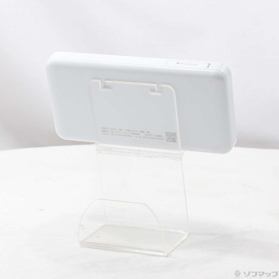 〔中古〕WIMAX  〔中古品〕 Speed Wi-Fi 5G X12 NAR03SWU アイスホワイト SIMフリー |  | 03