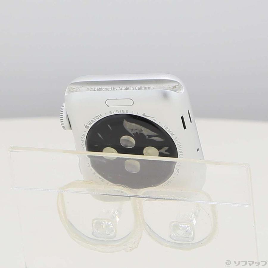 〔中古〕Apple(アップル)  Apple Watch Series 3 Nike+ GPS 38mm シルバーアルミニウムケース バンド無し | Apple | 03
