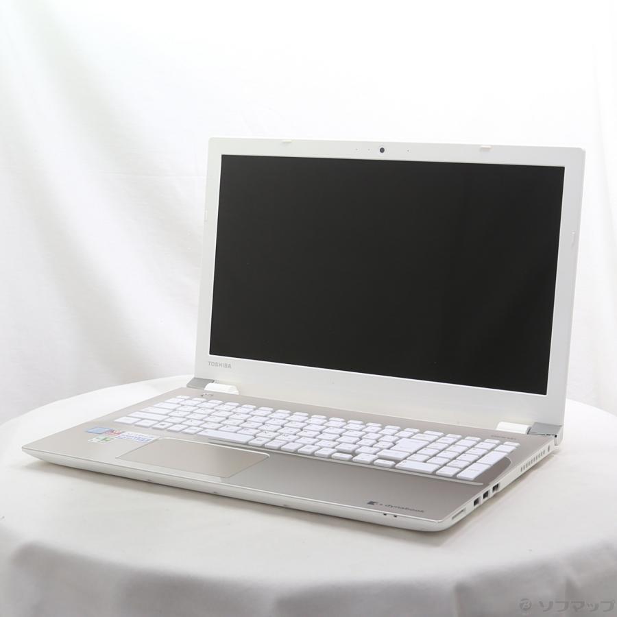 〔中古〕TOSHIBA(東芝)  格安安心パソコン dynabook AZ45／CG PAZ45CG-SJF サテンゴールド 〔Windows 10〕 | TOSHIBA | 01