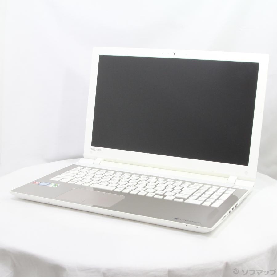 〔中古〕TOSHIBA(東芝)  格安安心パソコン dynabook T75／UG PT75UGP-BWA サテンゴールド 〔Windows 10〕 | TOSHIBA | 01