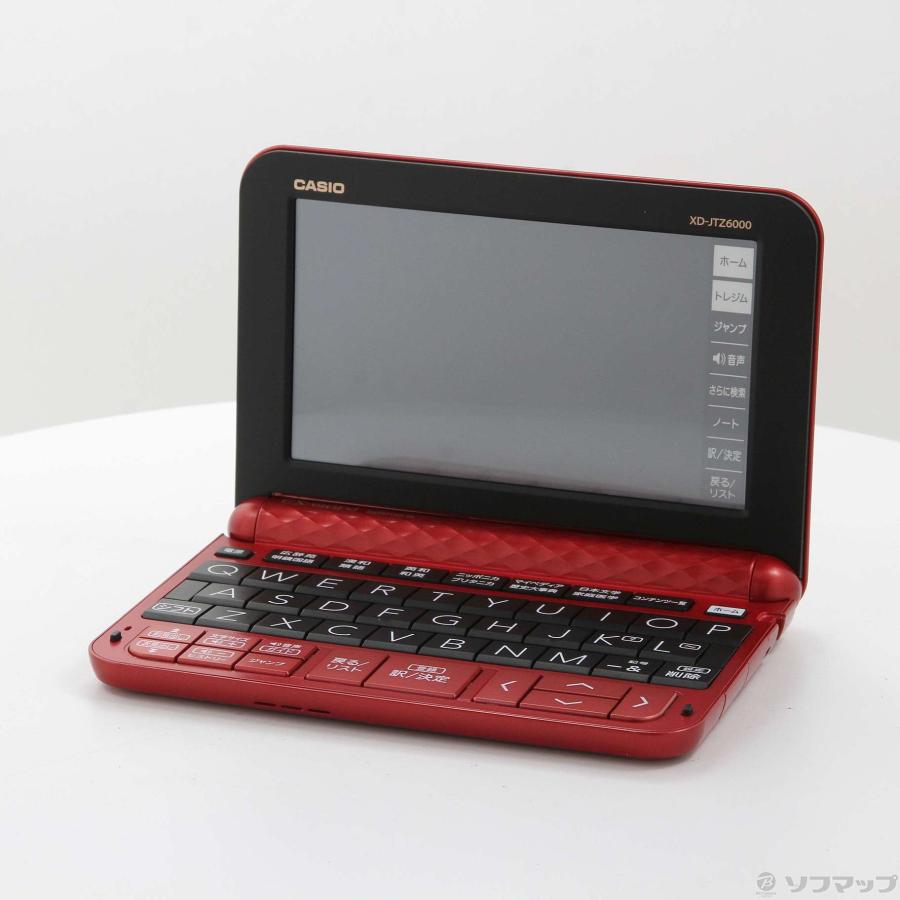 〔中古〕CASIO(カシオ)  XD-JTZ6000 レッド | CASIO | 01