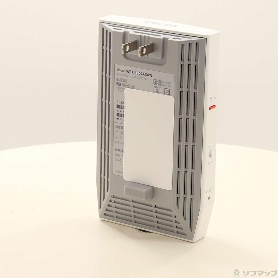 〔中古〕BUFFALO(バッファロー）  WEX-1800AX4／N ホワイト | BUFFALO | 04