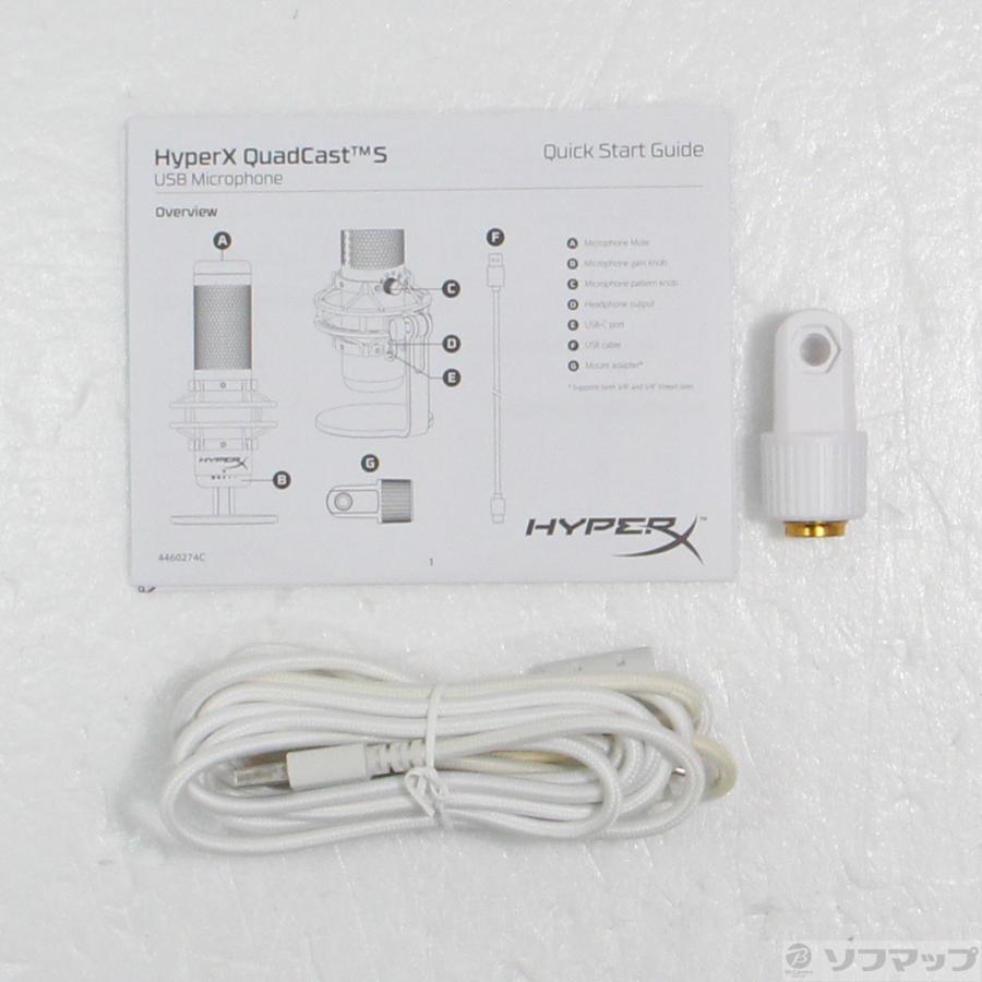 〔中古〕HYPERX  HyperX QuadCast S ホワイト |  | 05