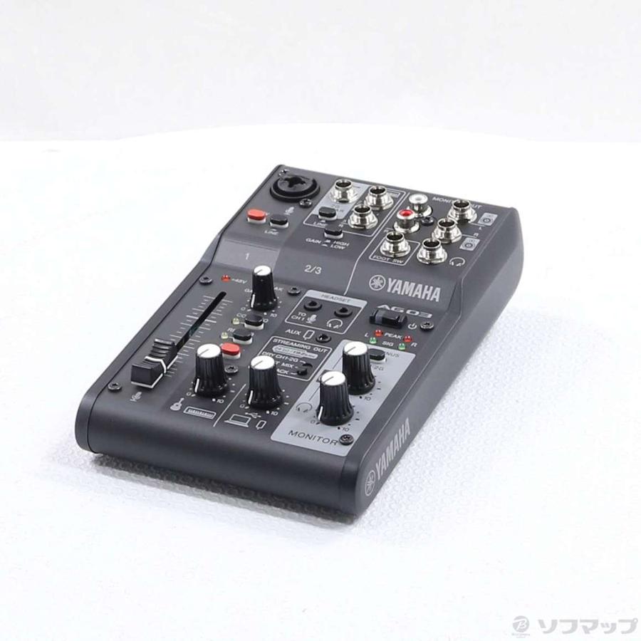 【ほぼ未使用品】ヤマハ AG03MK2 ブラック YAMAHA（ヤマハ） 〔中古〕 AG03MK2 ブラック : ソフマップ Yahoo!店