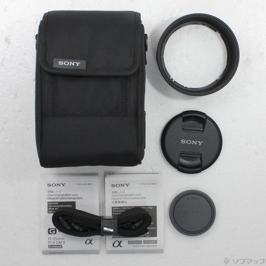 〔中古〕SONY(ソニー)  期間特価対象品 FE 85mm F1.4 GM II SEL85F14GM2 | SONY | 05