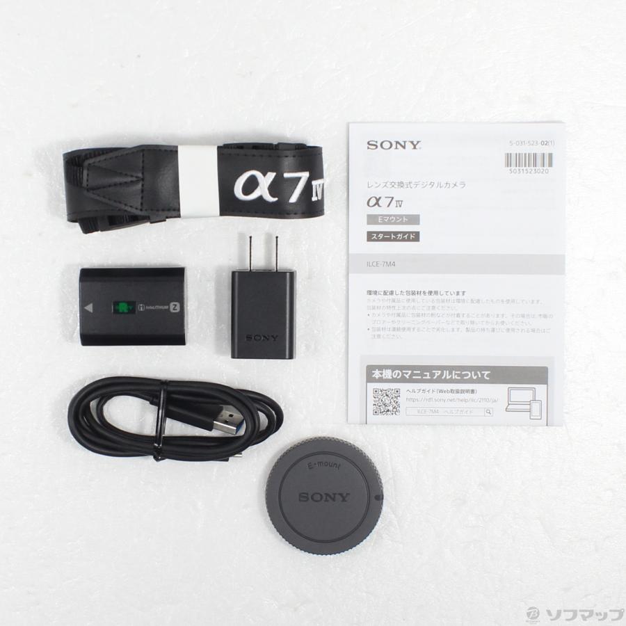 〔中古〕SONY(ソニー)  α7 IV ボディ ILCE-7M4 | SONY | 06
