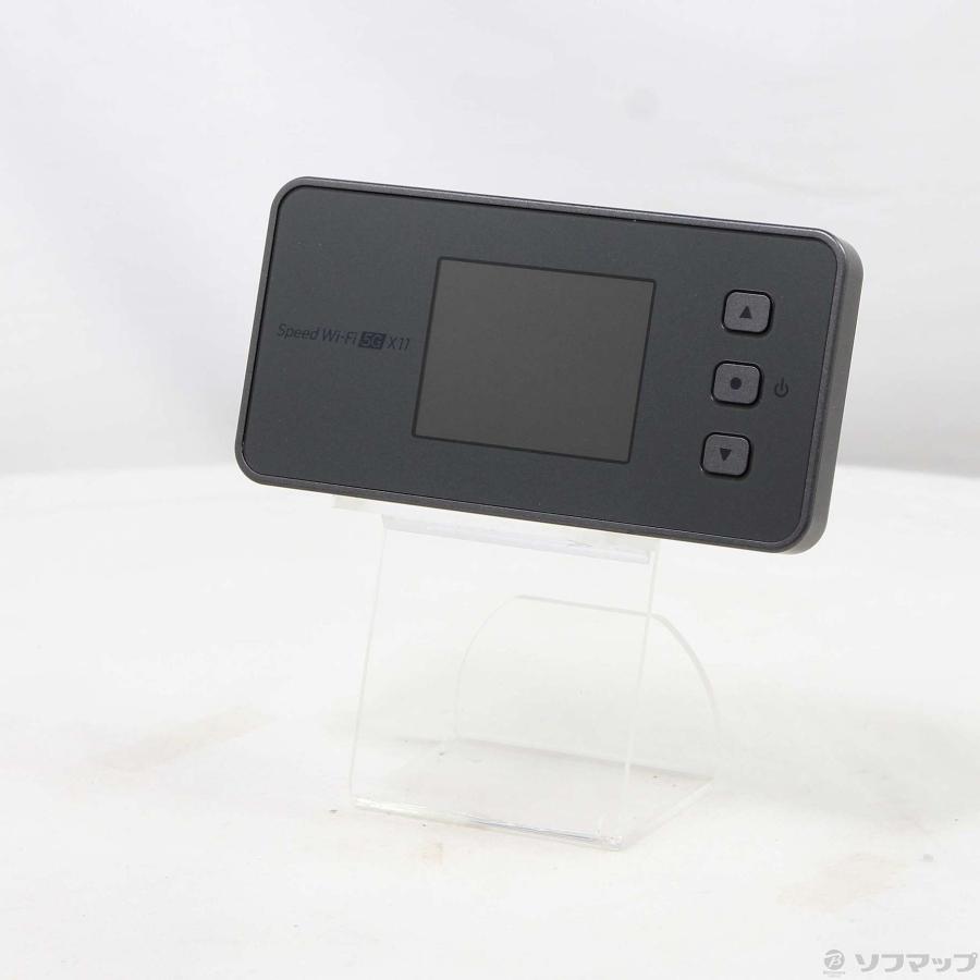 〔中古〕NEC(エヌイーシー)  Speed Wi-Fi 5G X11 NAR01 チタニウムグレー au SIMフリー |  | 01