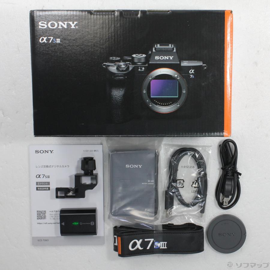 〔中古〕SONY(ソニー)  α7S III ボディ ILCE-7SM3 | SONY | 06