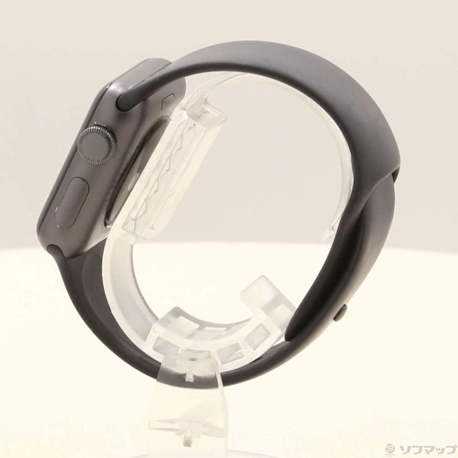 〔中古〕Apple(アップル)  Apple Watch Series 3 GPS 38mm スペースグレイアルミニウムケース ブラックスポーツバンド | Apple | 02