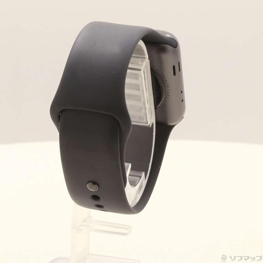〔中古〕Apple(アップル)  Apple Watch Series 3 GPS 38mm スペースグレイアルミニウムケース ブラックスポーツバンド | Apple | 03