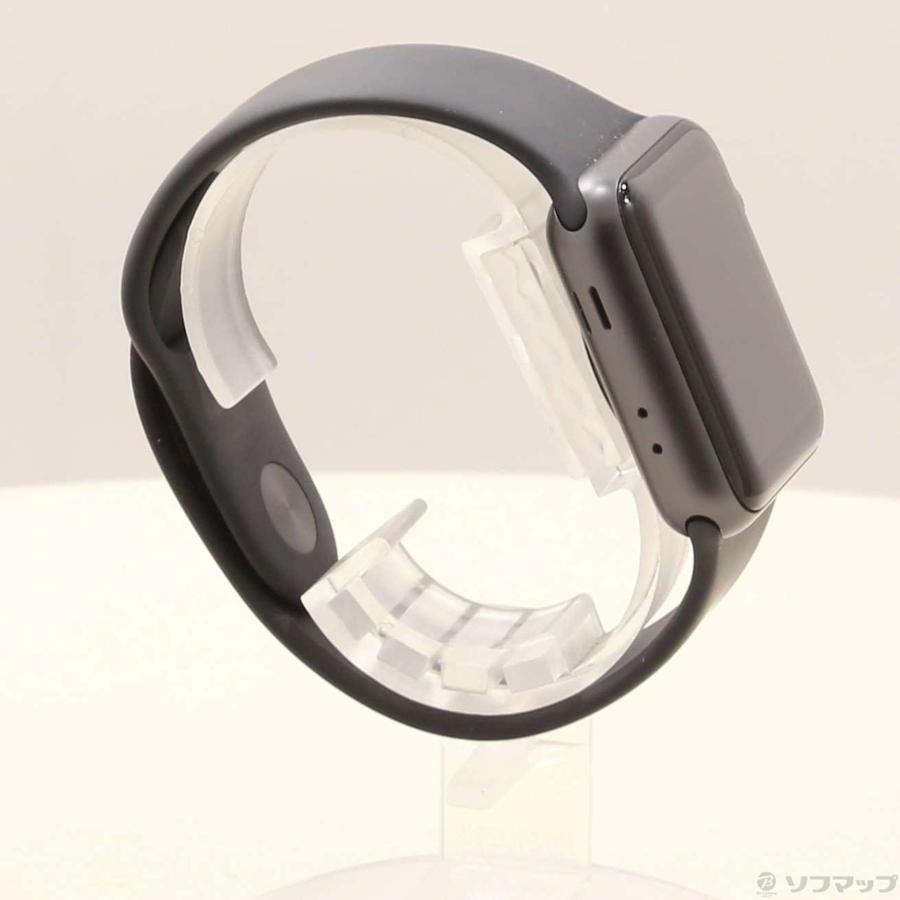 〔中古〕Apple(アップル)  Apple Watch Series 3 GPS 38mm スペースグレイアルミニウムケース ブラックスポーツバンド | Apple | 04
