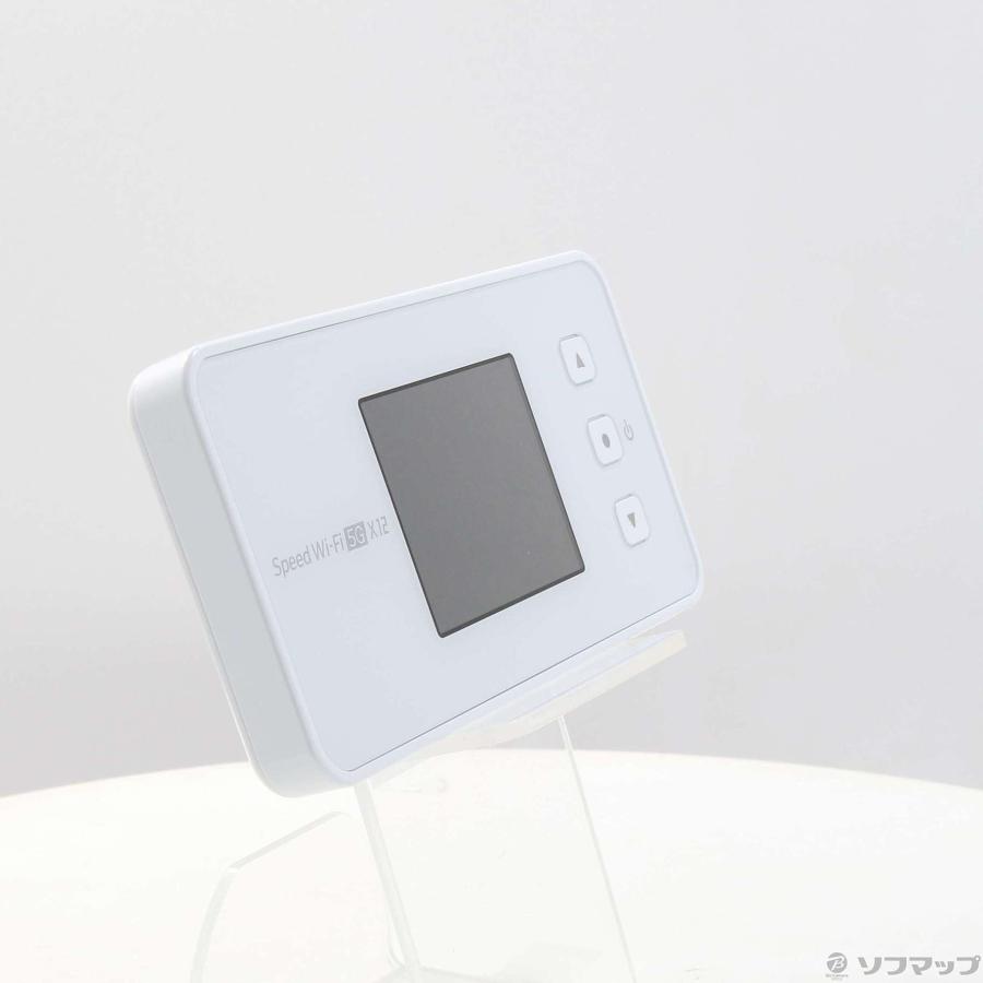 〔中古〕NEC(エヌイーシー)  〔中古品〕 Speed Wi-Fi 5G X12 NAR03SWU アイスホワイト SIMフリー |  | 04