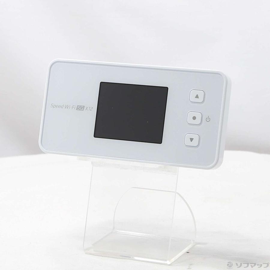 〔中古〕NEC(エヌイーシー)  〔中古品〕 Speed Wi-Fi 5G X12 NAR03SWU アイスホワイト SIMフリー |  | 01