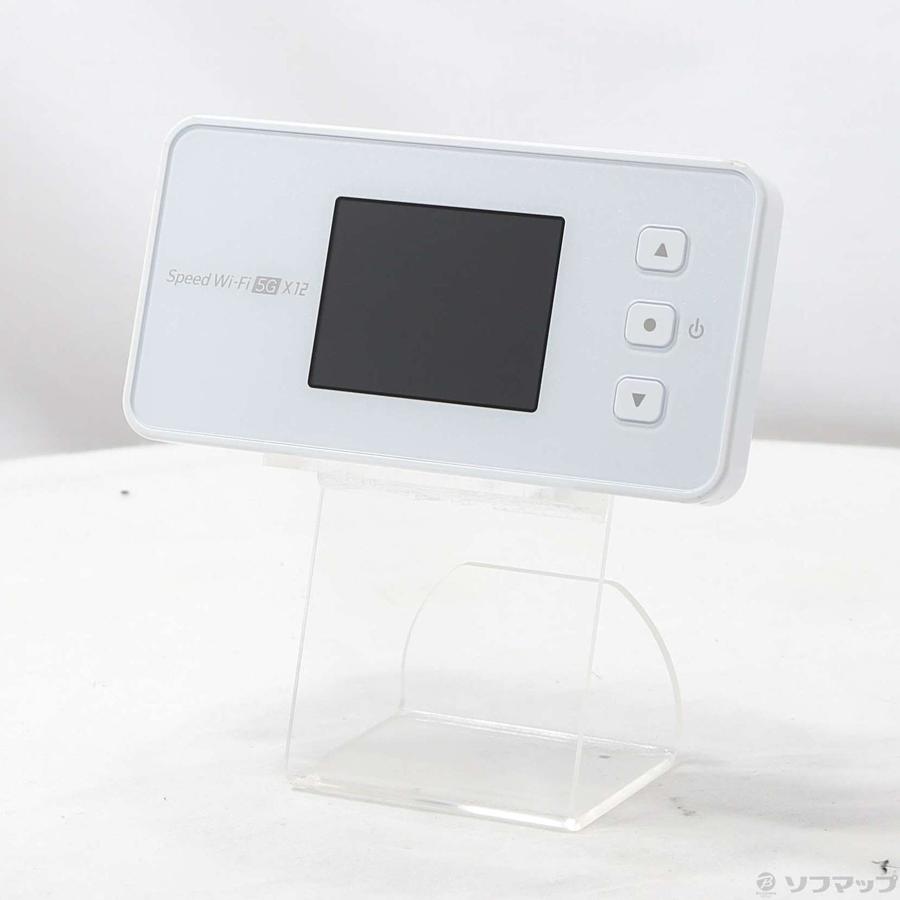 〔中古〕NEC(エヌイーシー)  〔中古品〕 Speed Wi-Fi 5G X12 NAR03SWU アイスホワイト SIMフリー |  | 01