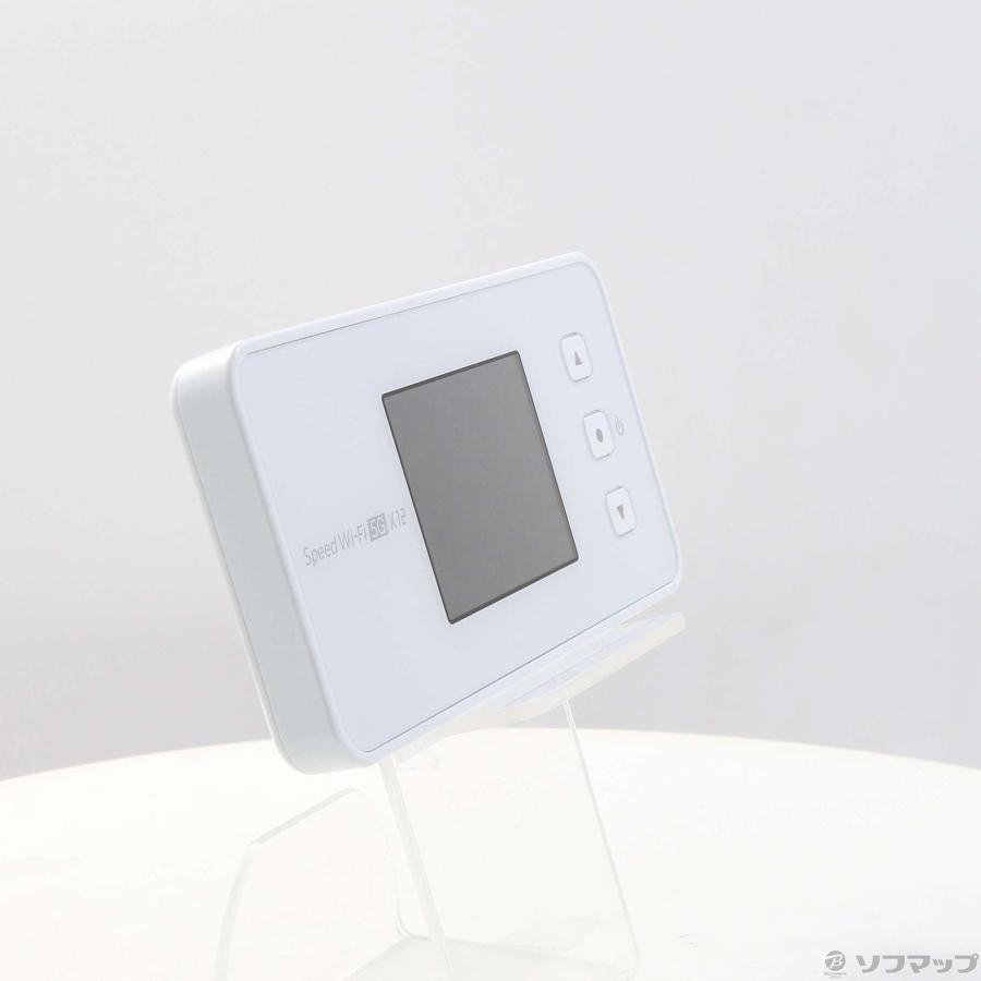 〔中古〕NEC(エヌイーシー)  〔中古品〕 Speed Wi-Fi 5G X12 NAR03SWU アイスホワイト SIMフリー |  | 04