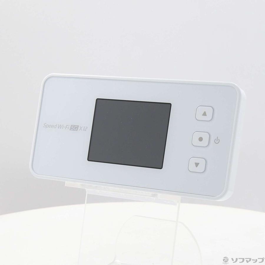 〔中古〕NEC(エヌイーシー)  〔中古品〕 Speed Wi-Fi 5G X12 NAR03SWU アイスホワイト SIMフリー |  | 01