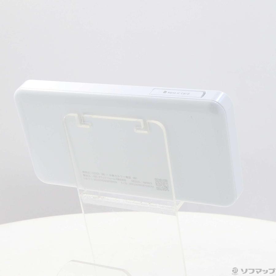 〔中古〕NEC(エヌイーシー)  〔中古品〕 Speed Wi-Fi 5G X12 NAR03SWU アイスホワイト SIMフリー |  | 03
