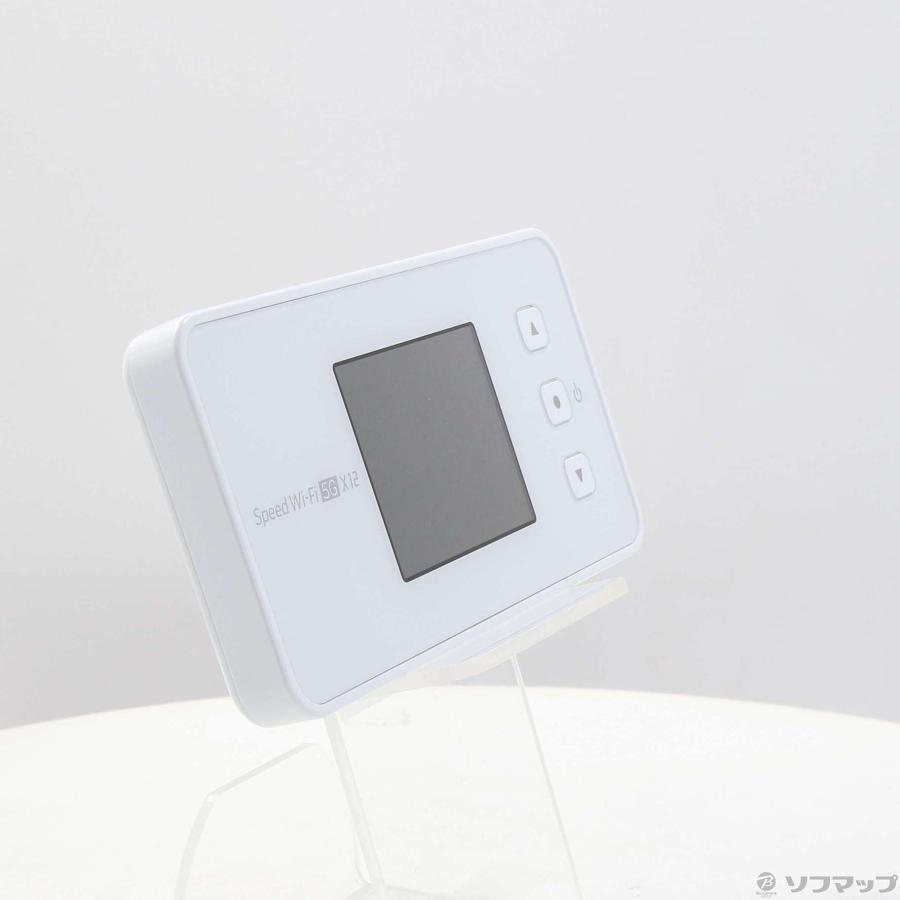〔中古〕NEC(エヌイーシー)  〔中古品〕 Speed Wi-Fi 5G X12 NAR03SWU アイスホワイト SIMフリー |  | 04