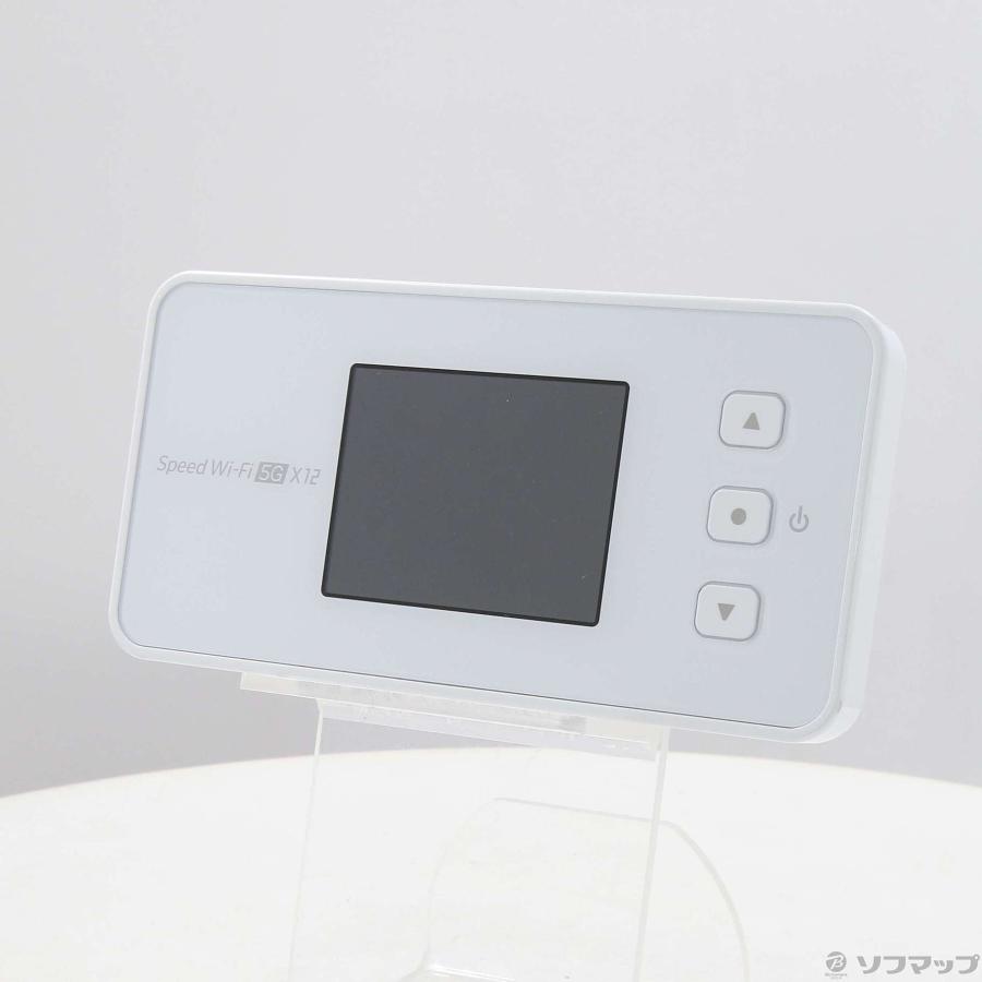 〔中古〕NEC(エヌイーシー)  〔中古品〕 Speed Wi-Fi 5G X12 NAR03SWU アイスホワイト SIMフリー |  | 01