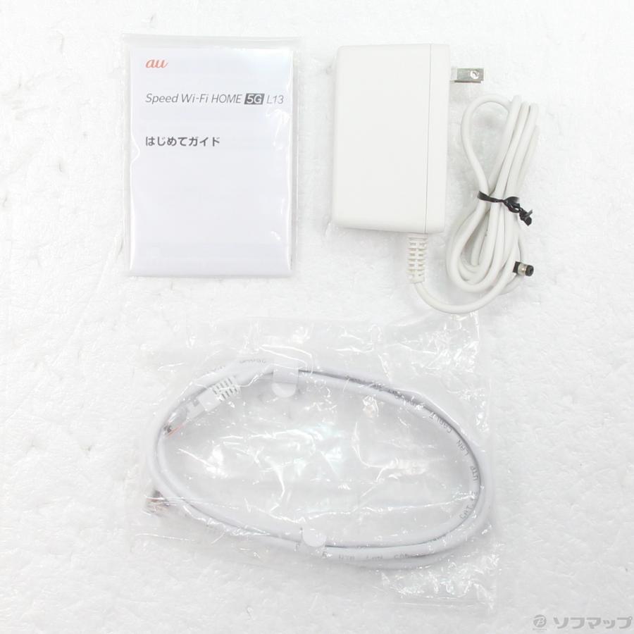 T*E様 中古品　ZTE Speed Wi-Fi  5G L13 本体 中古〕ZTE Speed Wi-Fi HOME 5G L13 ホワイト ZTR02 : ソフマップ