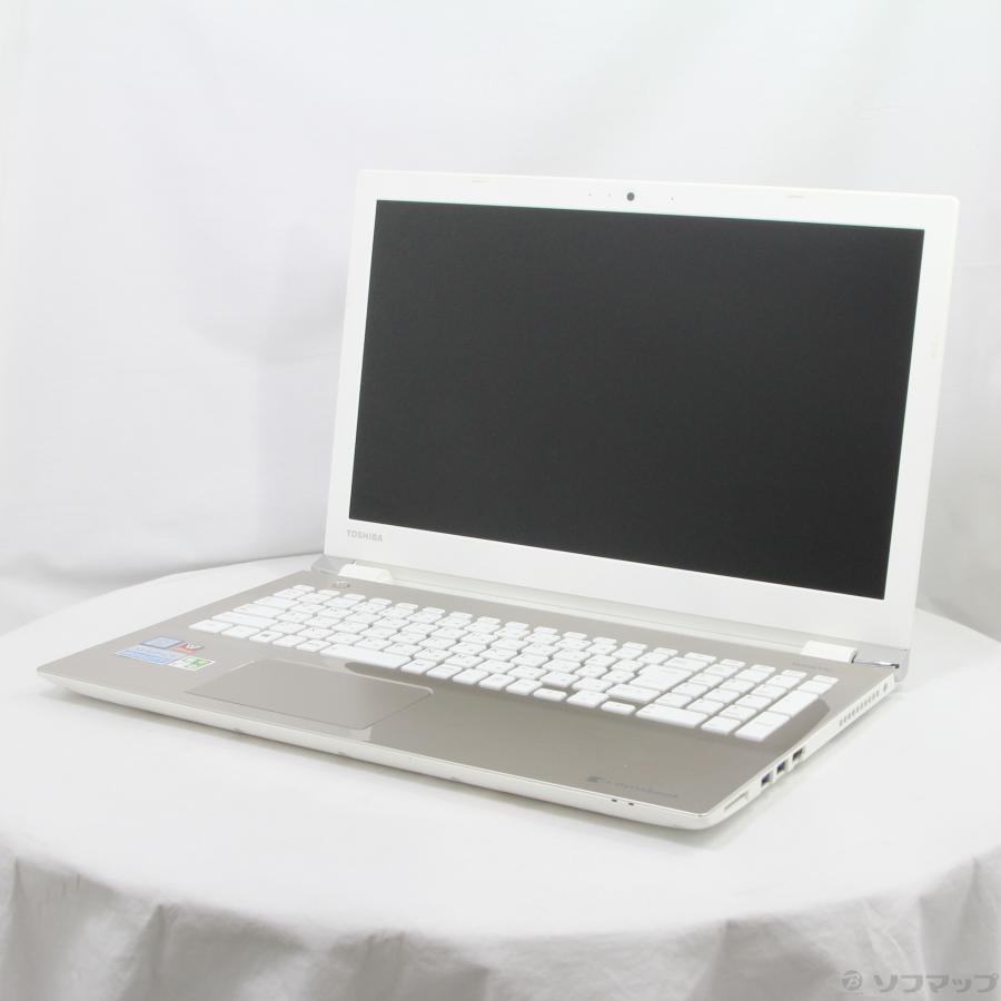 〔中古〕TOSHIBA(東芝)  格安安心パソコン dynabook T65／EG PT65EGP-SJA サテンゴールド 〔Windows 10〕 | TOSHIBA | 01