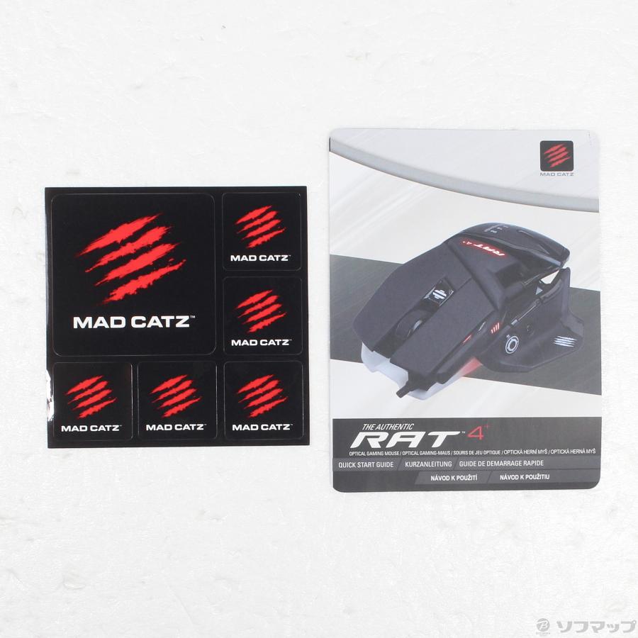 〔中古〕マッドキャッツ  〔展示品〕 MAD CATZ R.A.T. 4+ 有線ゲーミングマウス MR03MCINBL000-0J |  | 05