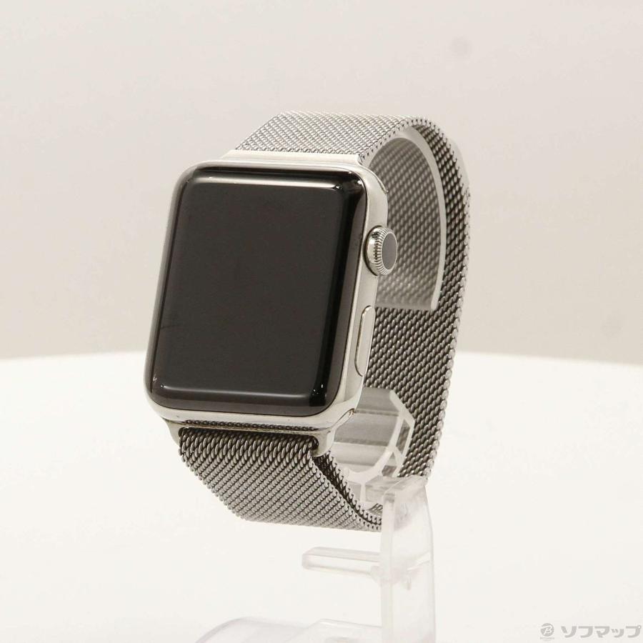 〔中古〕Apple(アップル)  Apple Watch Series 2 42mm ステンレススチールケース ミラネーゼループ | Apple | 01