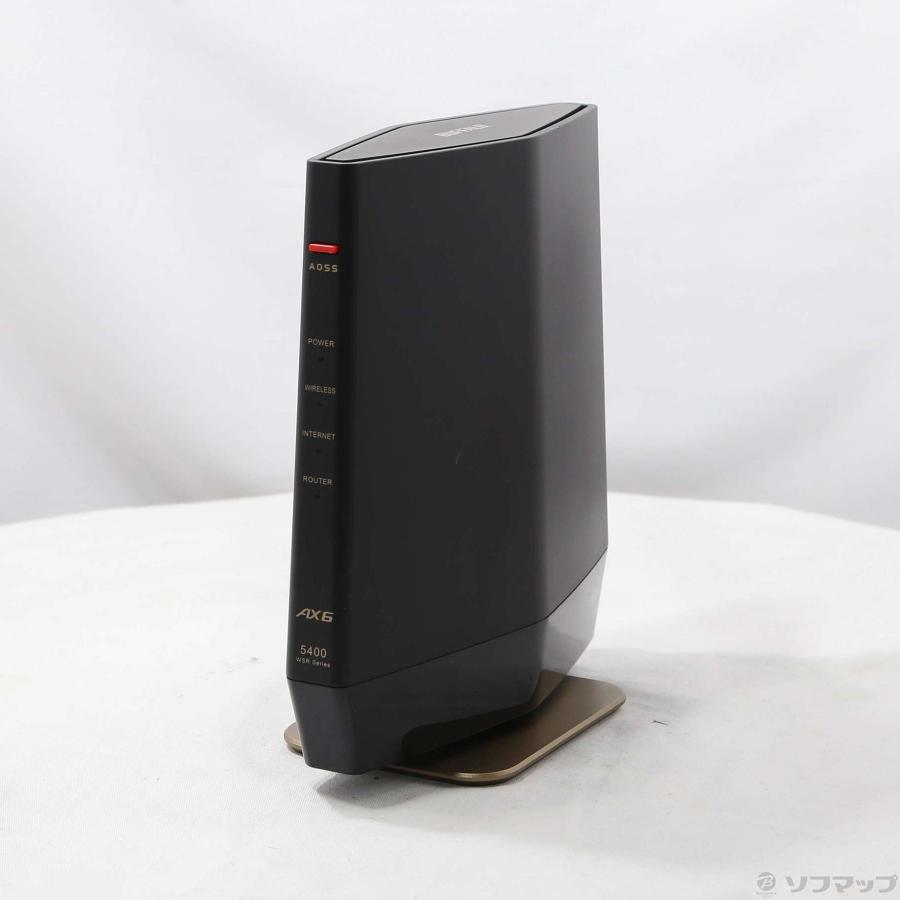 〔中古〕BUFFALO(バッファロー）  AirStation WSR-5400AX6S／DMB マットブラック | BUFFALO | 01