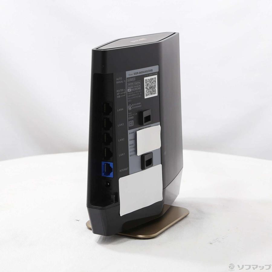 〔中古〕BUFFALO(バッファロー）  AirStation WSR-5400AX6S／DMB マットブラック | BUFFALO | 03
