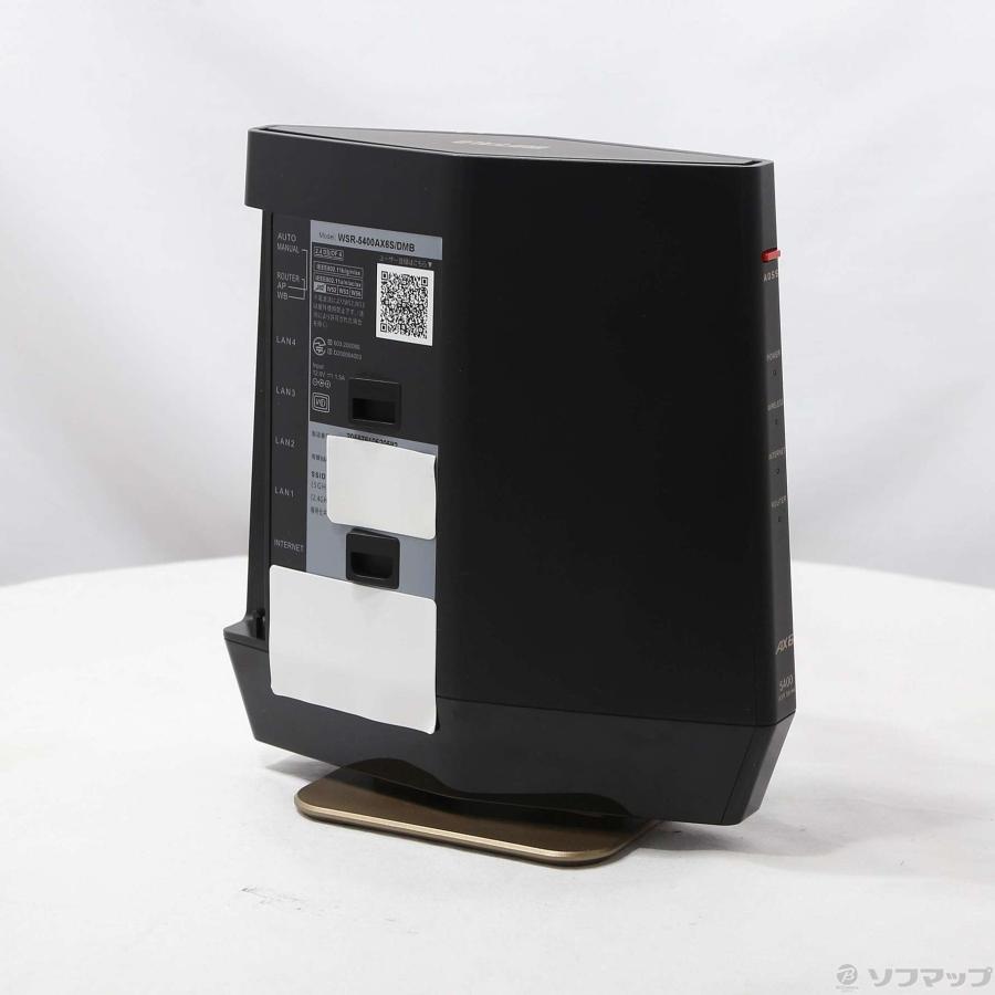 〔中古〕BUFFALO(バッファロー）  AirStation WSR-5400AX6S／DMB マットブラック | BUFFALO | 04