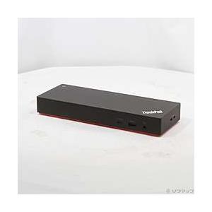 〔中古〕Lenovo(レノボジャパン)  ThinkPadユニバーサル Thunderbolt 4 ドッグ 40B00135JP | Lenovo