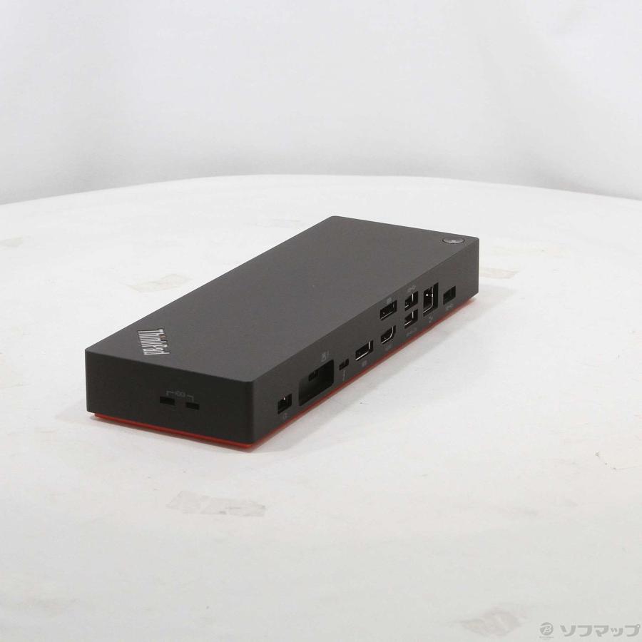 〔中古〕Lenovo(レノボジャパン)  ThinkPadユニバーサル Thunderbolt 4 ドッグ 40B00135JP | Lenovo | 02