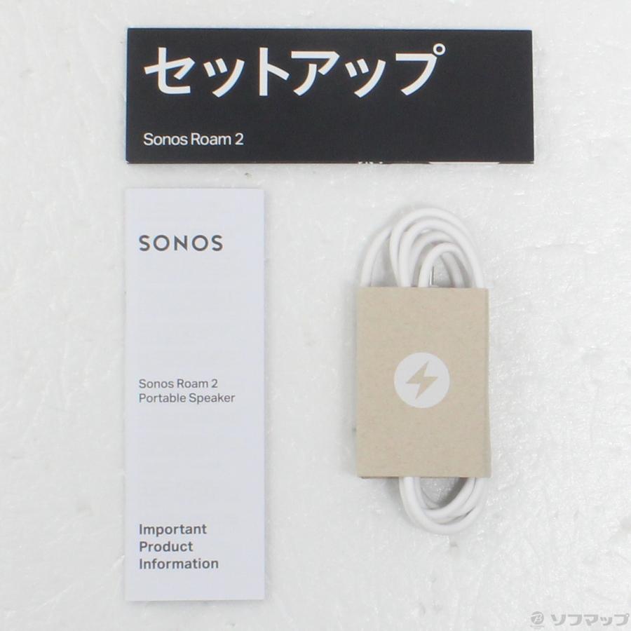 〔中古〕SONOS  Sonos Roam 2 ポータブルスマートスピーカー オーシャンブルー ROAM2JP1WBLU |  | 05