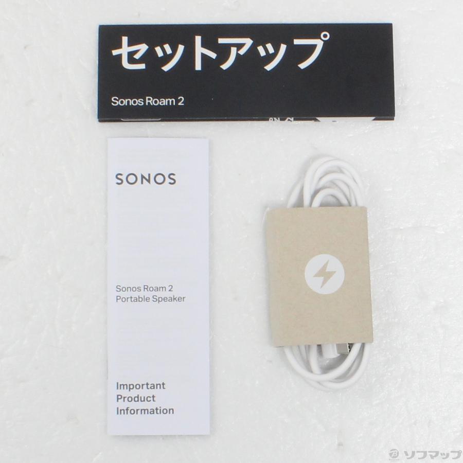 〔中古〕SONOS  SONOS Roam 2 ポータブルスマートスピーカー オーシャンブルー ROAM2JP1WBLU |  | 05