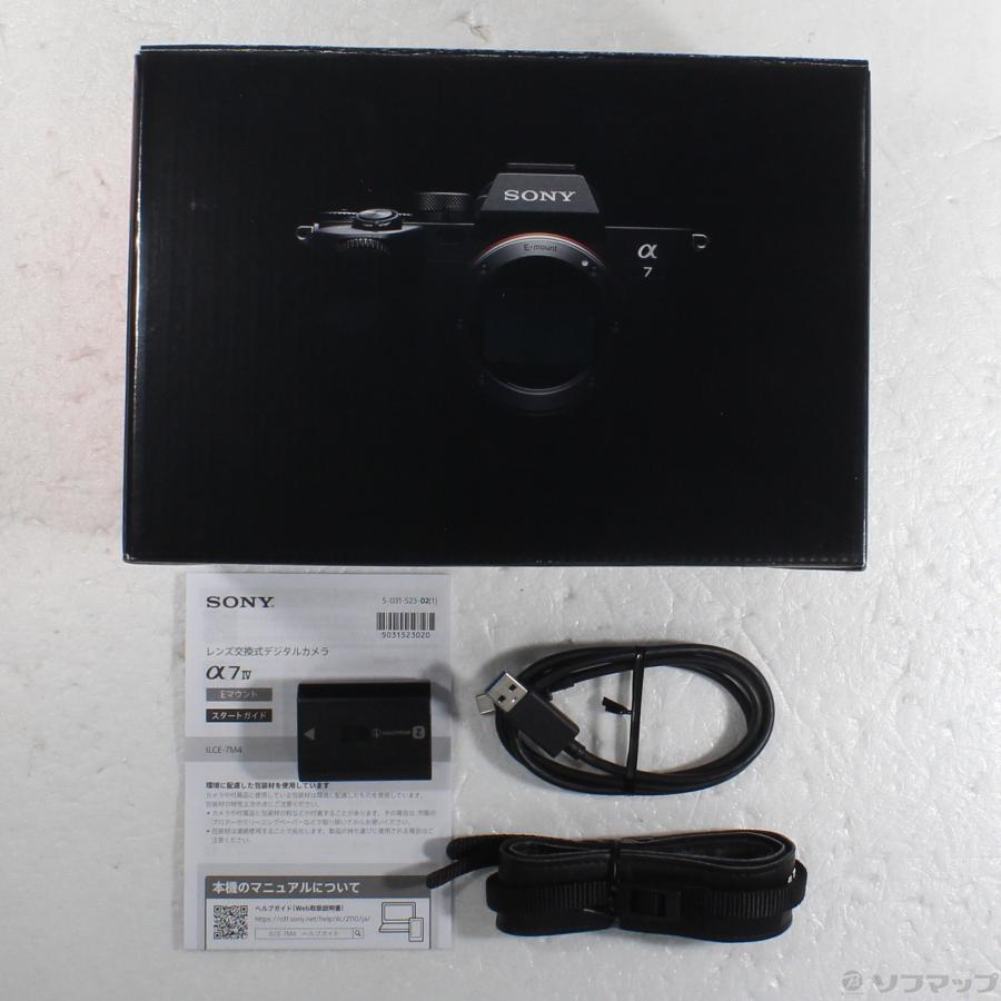〔中古〕SONY(ソニー)  α7 IV ボディ ILCE-7M4 | SONY | 06