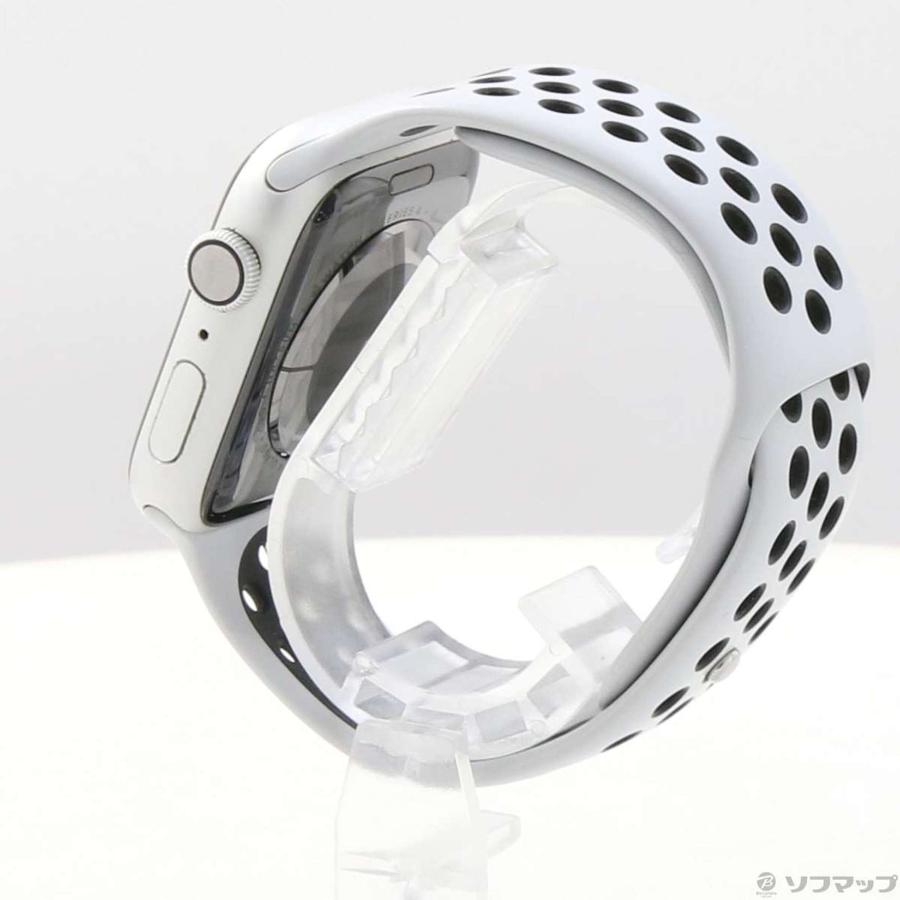〔中古〕Apple(アップル)  Apple Watch Series 4 Nike+ GPS 44mm シルバーアルミニウムケース ピュアプラチナム／ブラックNikeスポーツバンド | Apple | 02