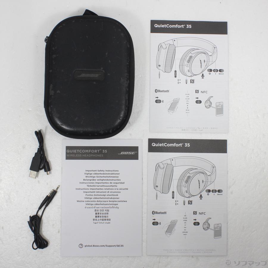 〔中古〕BOSE(ボーズ)  Quiet Comfort 35 WLSS ブラック | BOSE | 05