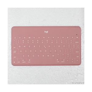 〔中古〕logicool(ロジクール)  KEYS-TO-GO iK1042BP ブラッシュピンク | logicool