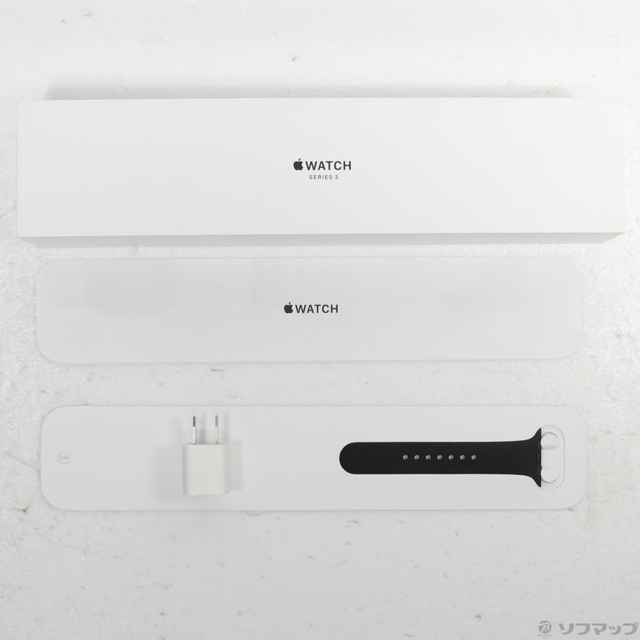 〔中古〕Apple(アップル)  Apple Watch Series 3 GPS + Cellular 42mm スペースグレイアルミニウムケース ブラックスポーツバンド | Apple | 05