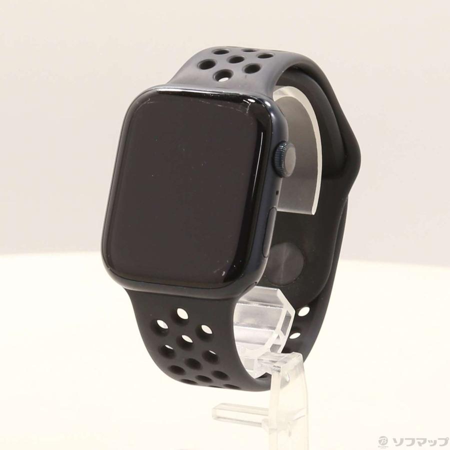 〔中古〕Apple(アップル)  Apple Watch Series 7 Nike GPS 45mm ミッドナイトアルミニウムケース アンスラサイト／ブラックNikeスポーツバンド | Apple | 01