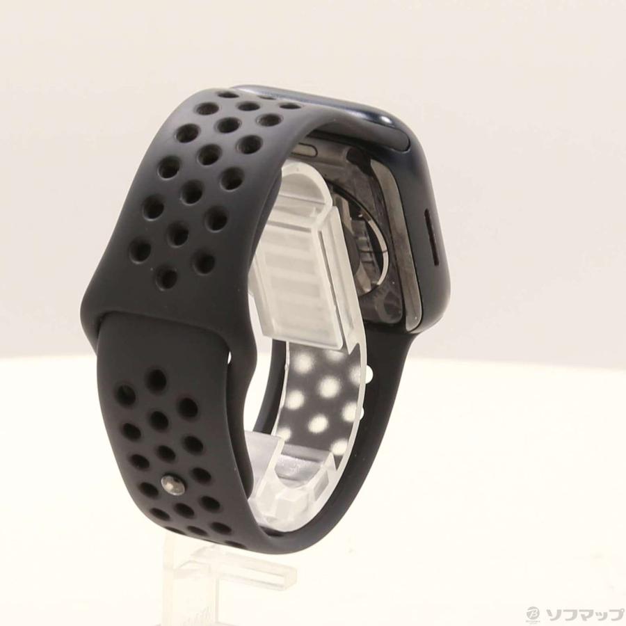 〔中古〕Apple(アップル)  Apple Watch Series 7 Nike GPS 45mm ミッドナイトアルミニウムケース アンスラサイト／ブラックNikeスポーツバンド | Apple | 03